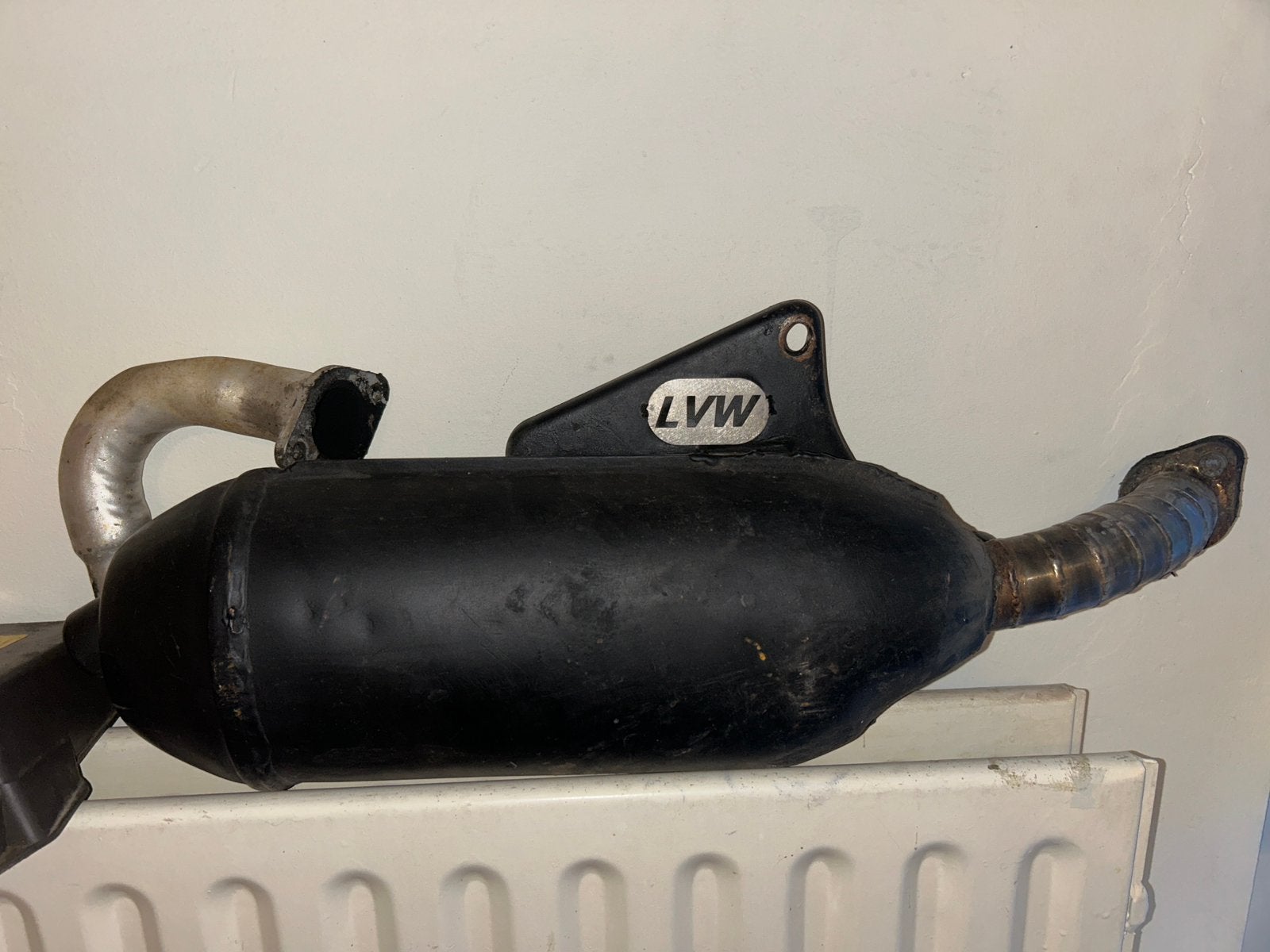 Uitlaat 180cc, Ophalen, Gebruikt