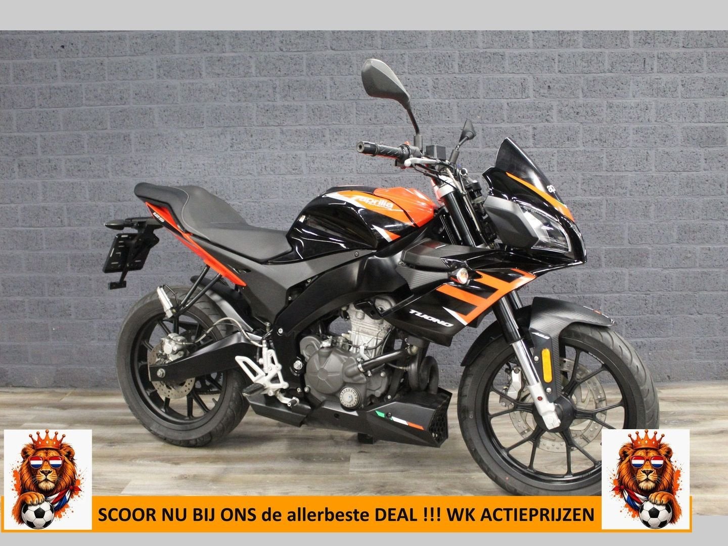 APRILIA TUONO 125 ABS (bj 2021) 17,600 km A1 Geschikt, Bedrijf, Onbekend, Sport, APRILIA