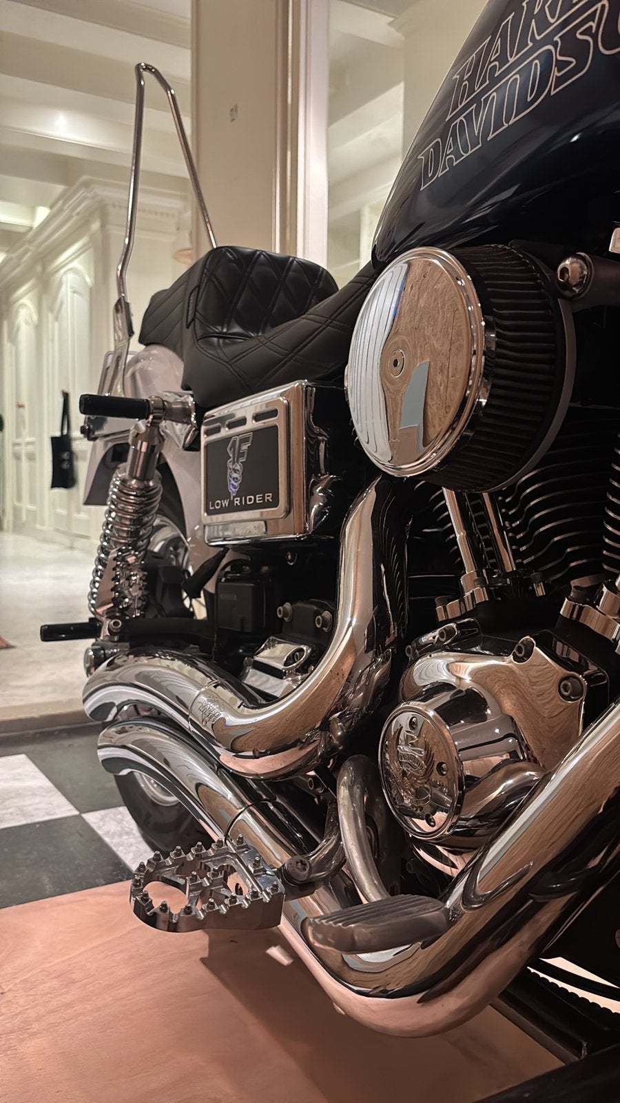 Vance & hines Big Radius Chrome uitlaat voor Harley Davidson, Motoren, Onderdelen | Harley-Davidson, Ophalen of Verzenden, Gebruikt