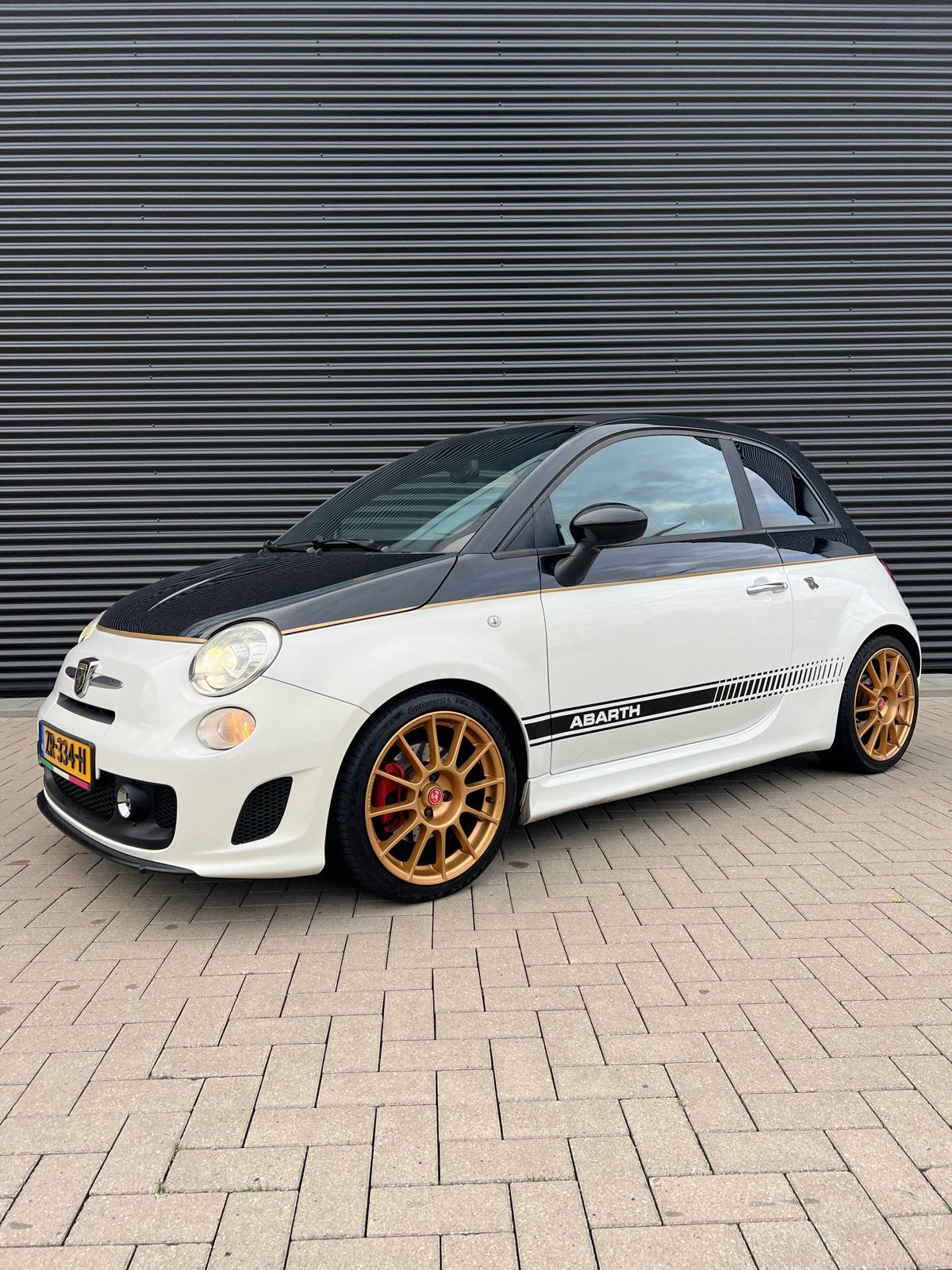 Fiat Abarth 500C Esseesse, Auto's, 15 km/l, 40 €/maand, Wit, Particulier