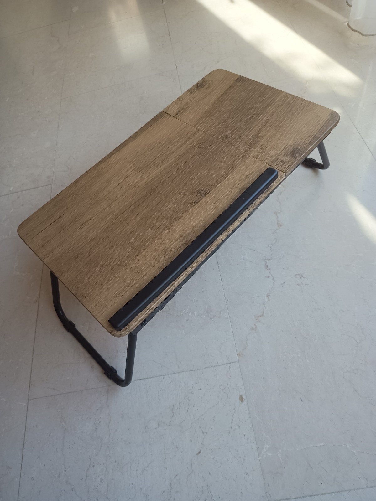 Laptop tafel, Ophalen, Zo goed als nieuw, In diepte verstelbaar