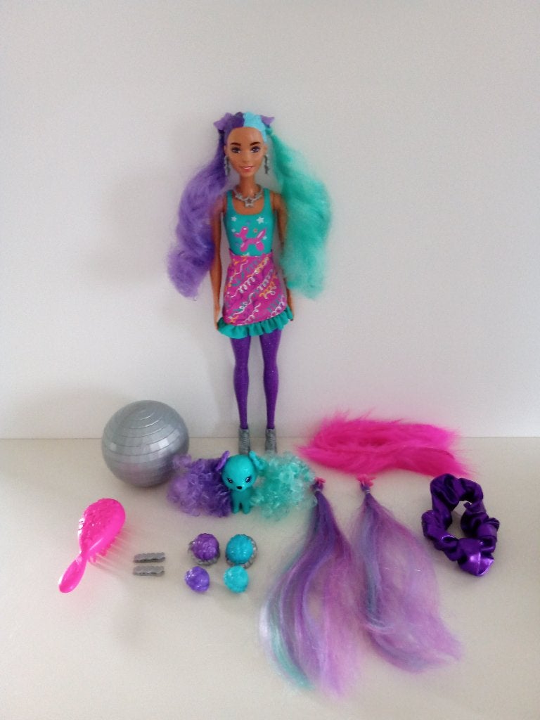 Barbie Color Reveal Glitter! HBG41, Kinderen en Baby's, Speelgoed | Poppen, Ophalen of Verzenden, Gebruikt, Barbie