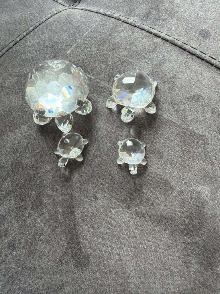 Swarovski Schildpad Beeldjes, Verzamelen, Swarovski, Ophalen of Verzenden, Gebruikt, Figuurtje