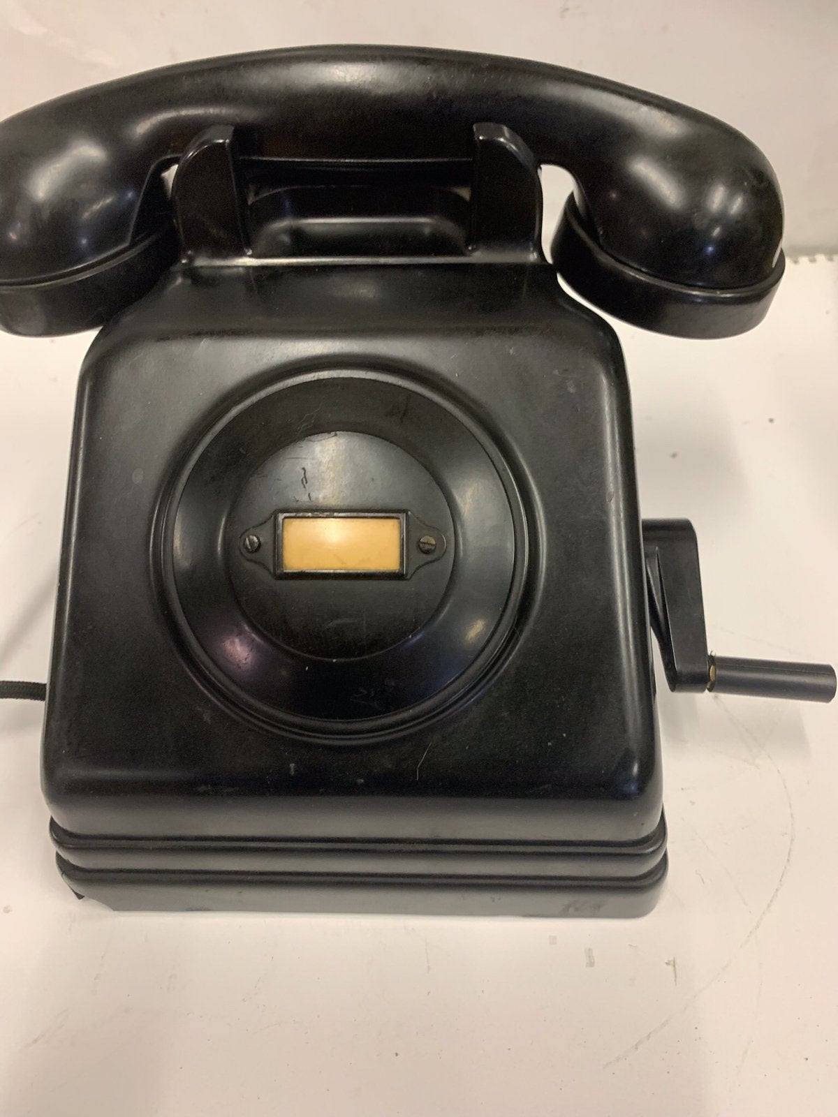 Inducter Telefoon gebruikt in commando posten en bunkers, Verzamelen, Militaria | Tweede Wereldoorlog, Ophalen of Verzenden, Landmacht
