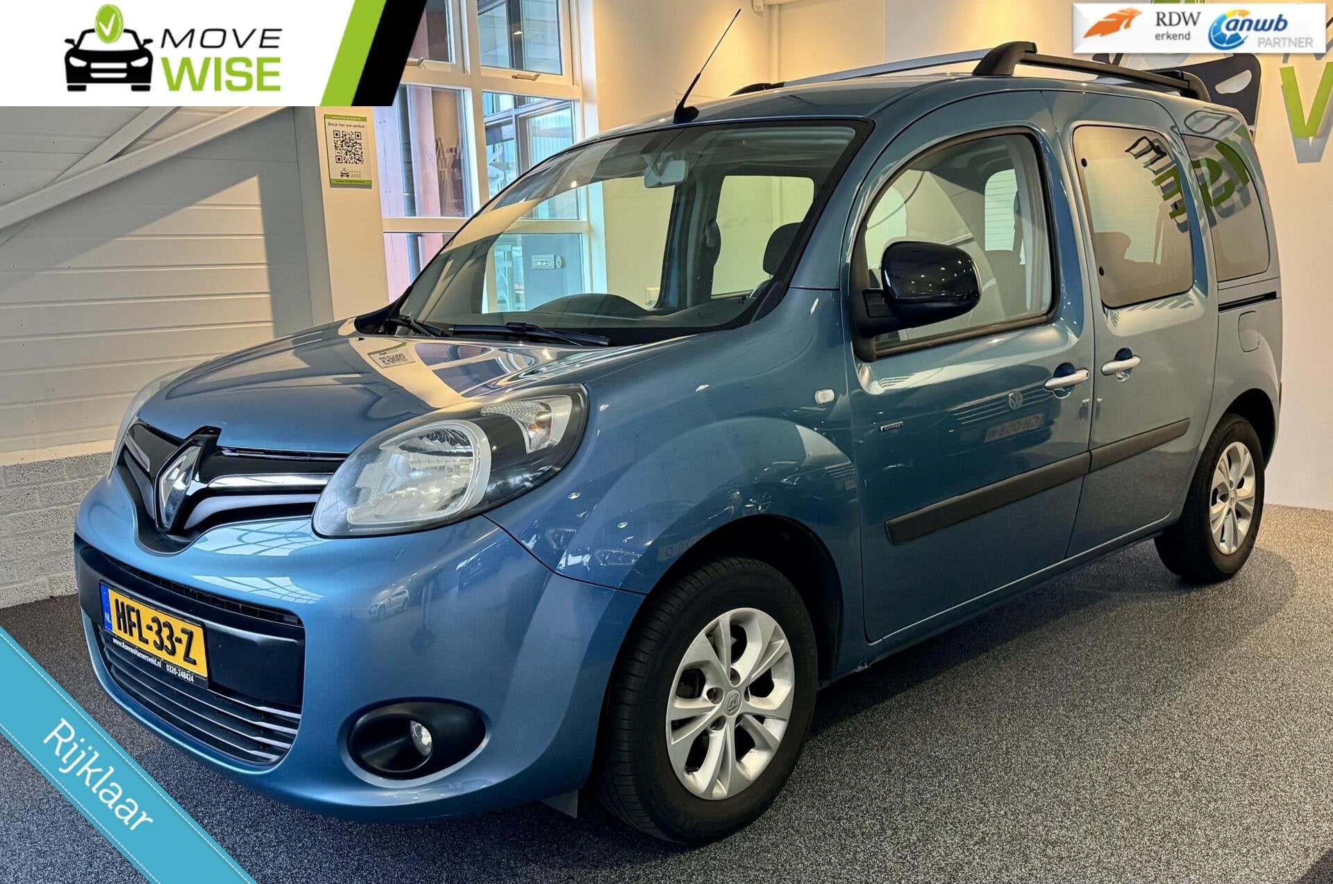 Renault Kangoo Family 1.2 TCe 116pk Limited | RIJKLAAR & NIE, Voorwielaandrijving, Stof, Gebruikt, 4 cilinders