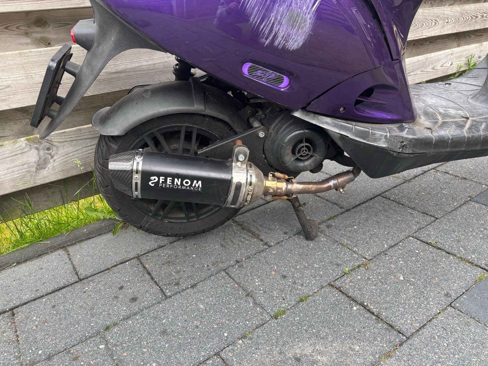 Fenom Performance uitlaat voor Piaggio Zip 4-takt, Ophalen of Verzenden, Zo goed als nieuw, Uitlaat, Piaggio