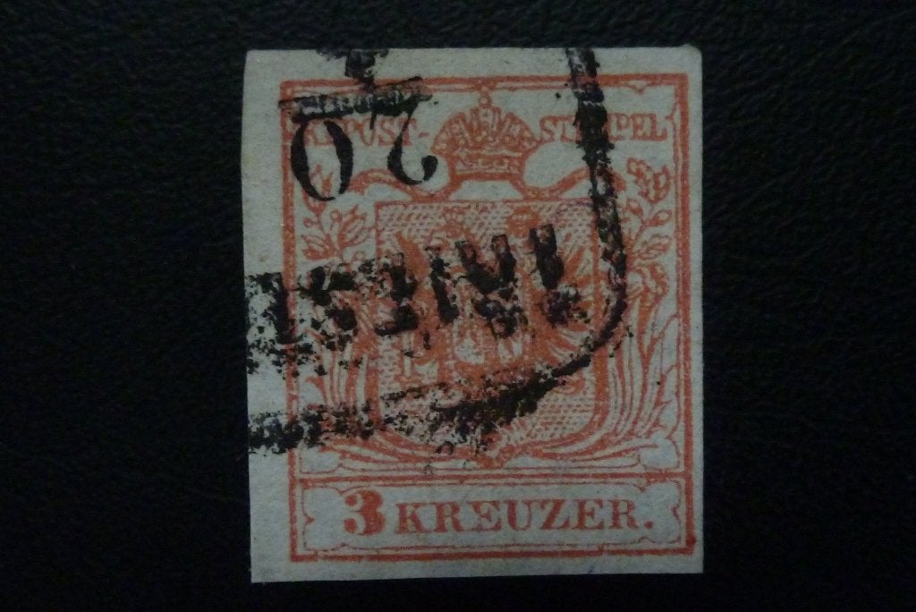 Oostenrijk 1850 (2), Verzenden, Gestempeld