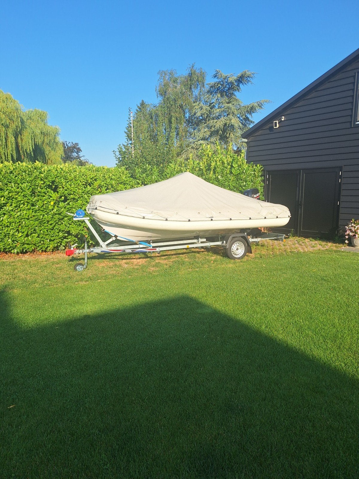 Tiger Marine Sportline 440 Rib met 50 PK Suzuki, Zo goed als nieuw, Tiger Marine, 50 pk, Zonnedek