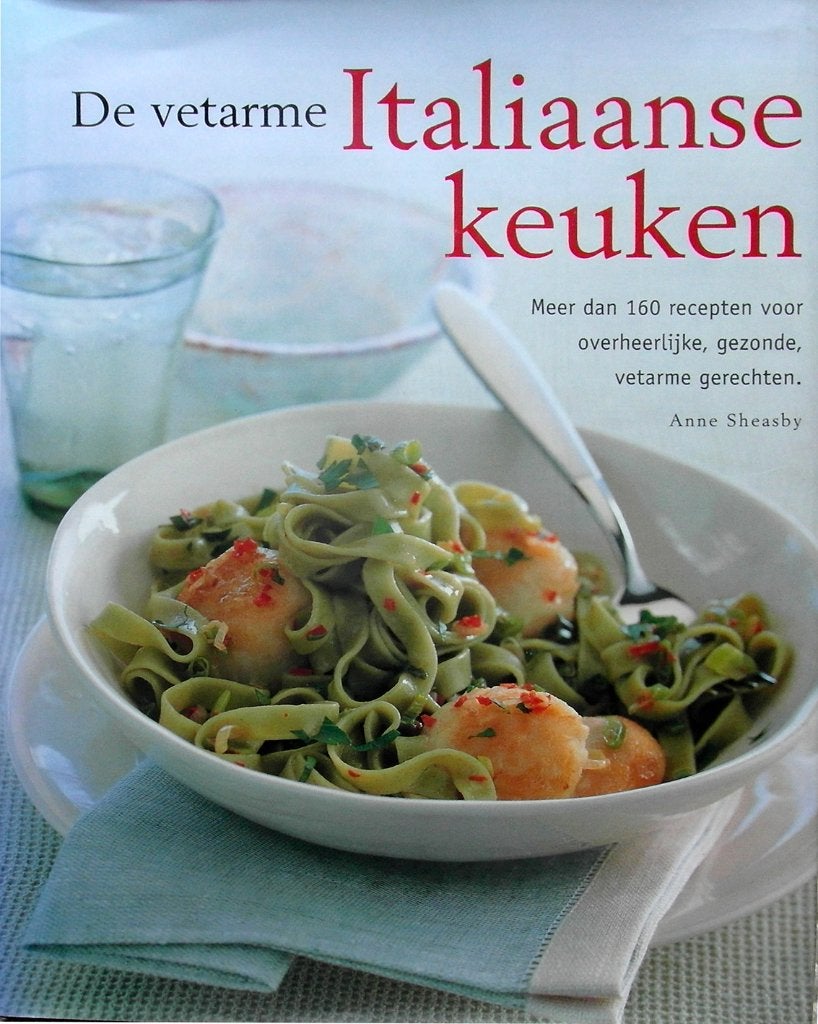 De Vetarme Italiaanse keuken, Ophalen of Verzenden, Zo goed als nieuw, Italië