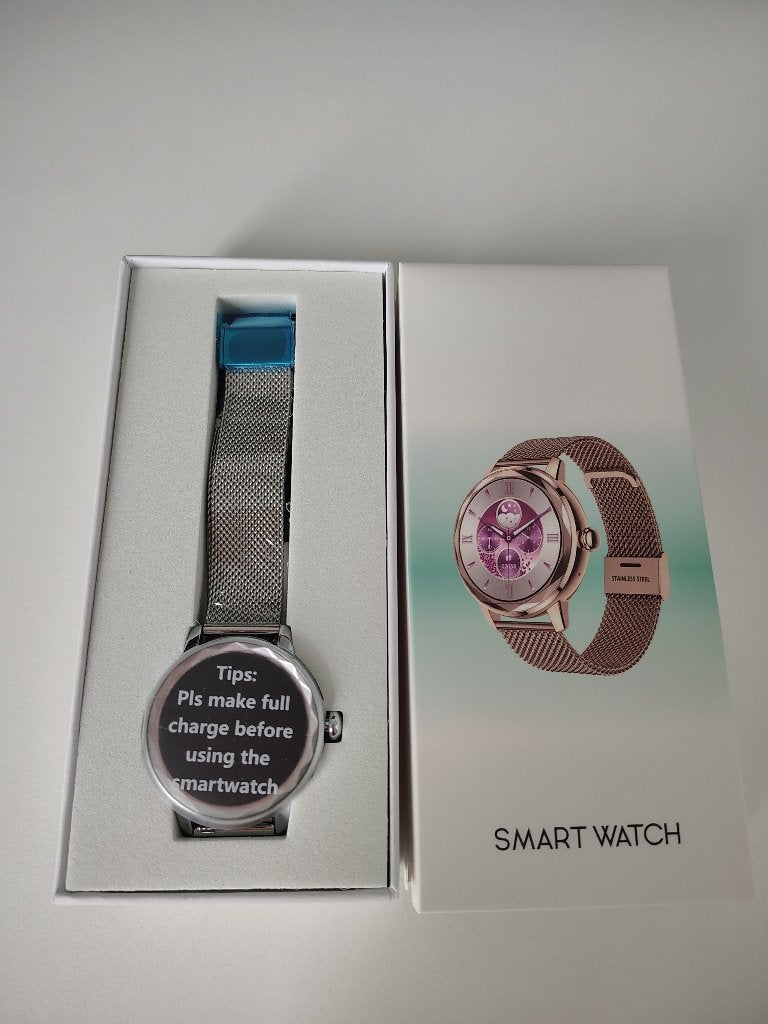 Smart watch dames, Stappen, Nieuw, Waterdicht, Ophalen