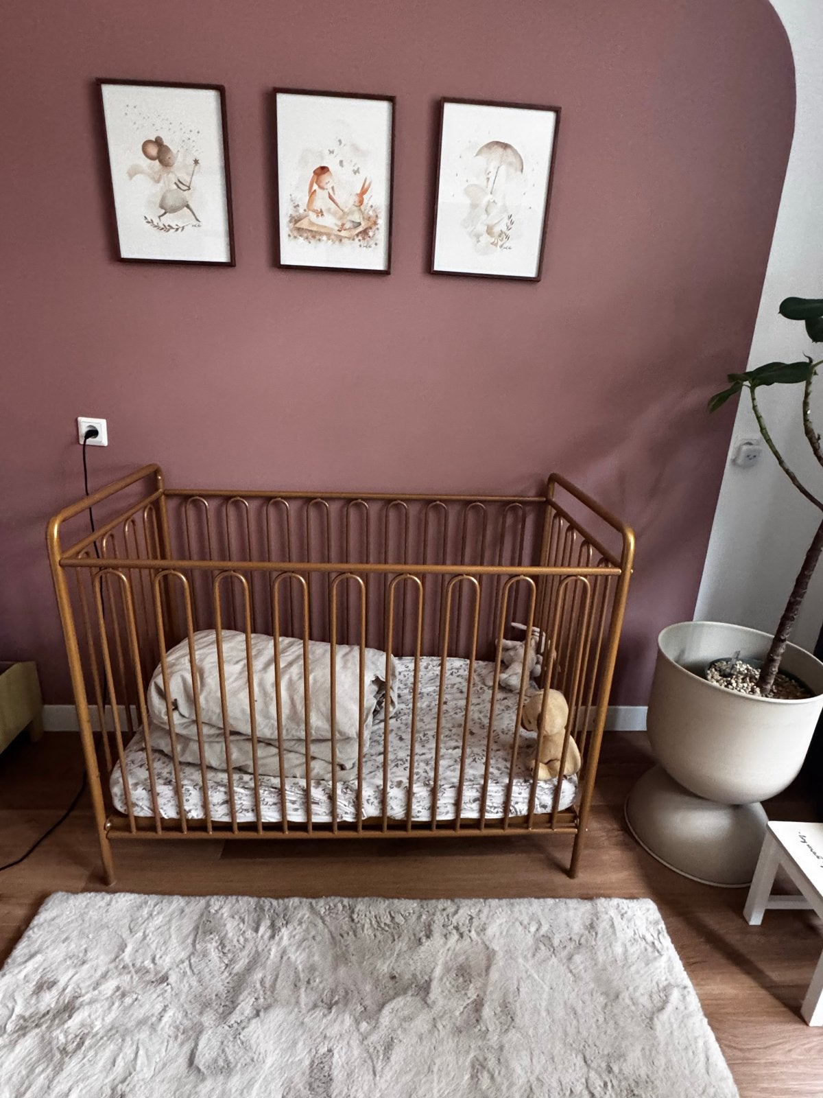 Ledikant zo goed als nieuw met matras, dons dekbed en bedden, Ophalen, Zo goed als nieuw, Ledikant
