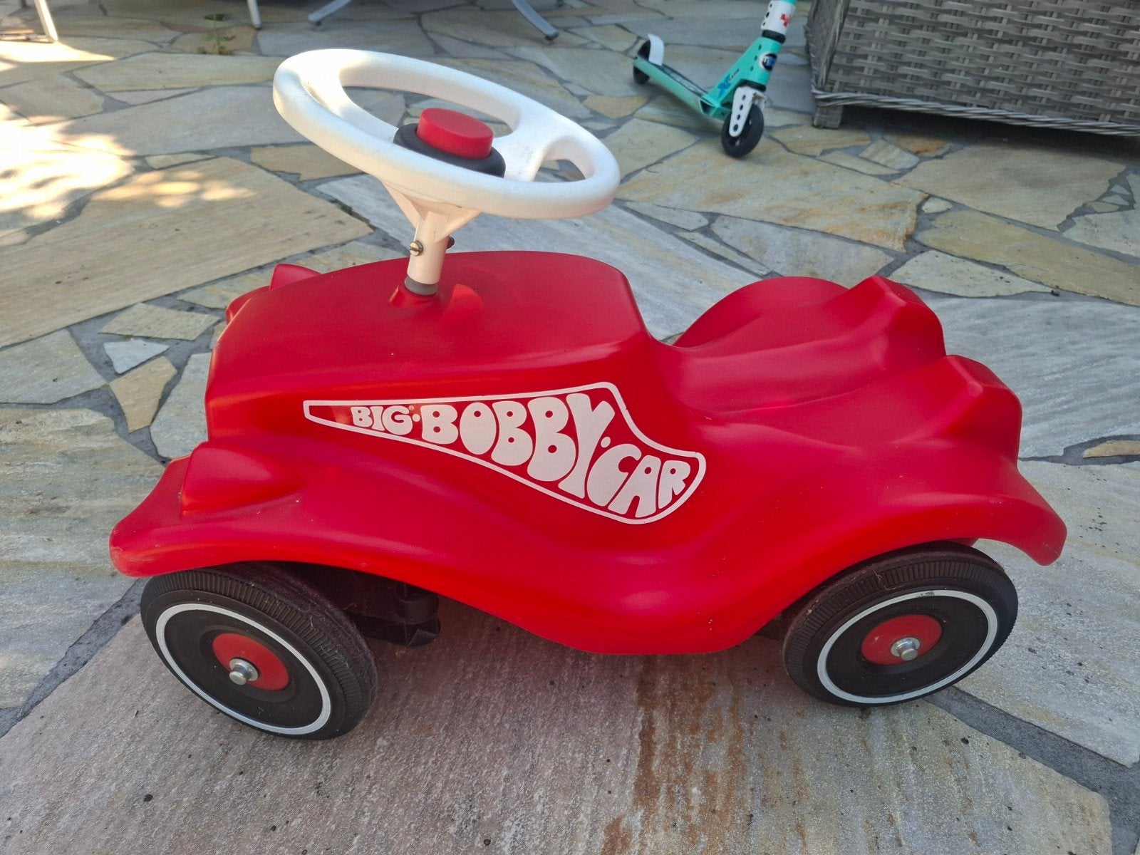 Big Bobby Car - Rode Loopauto voor Kinderen, Ophalen of Verzenden, Gebruikt
