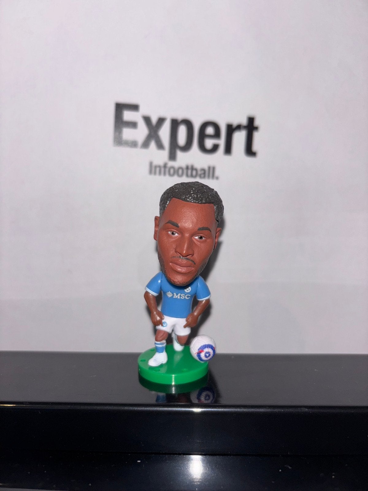 Lukaku voetbalpoppetje - Napoli, Ophalen of Verzenden, Nieuw, Buitenlandse clubs, Beeldje of Poppetje