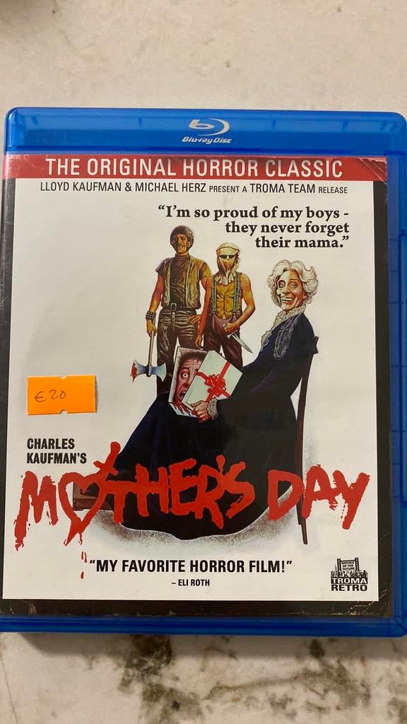 Mothers day blu ray horror, Ophalen of Verzenden, Zo goed als nieuw, Horror