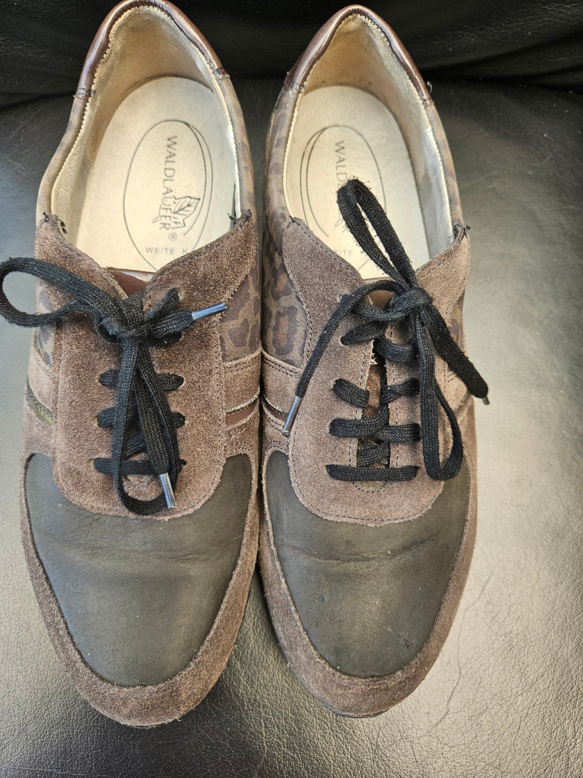 Waldläufer sneakers maat 6.5 wijdte H, Ophalen of Verzenden, Sneakers of Gympen, Gedragen, Bruin