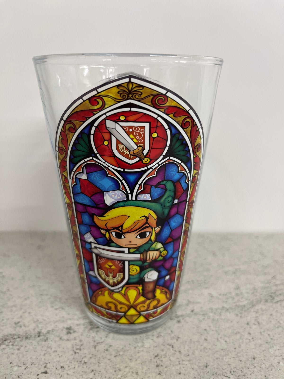 Zelda Link Glas - Paladone Nintendo The Legend of Zelda, Ophalen of Verzenden, Zo goed als nieuw
