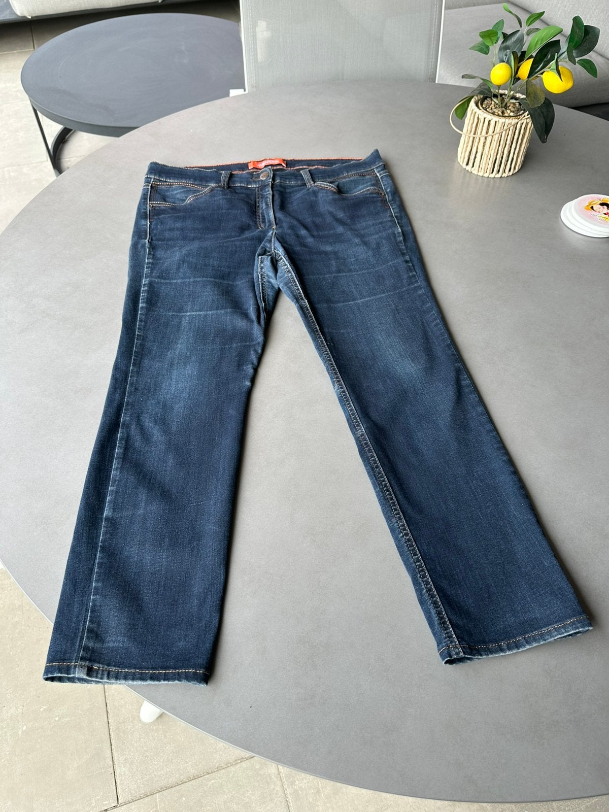 Blauwe Sensational by Zerres jeans, maat 44, Zo goed als nieuw, W33 - W36 (confectie 42/44), Zerres, Verzenden