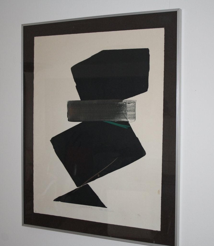 Litho "Hagoromo" Toko Shinoda, Antiek en Kunst, Kunst | Litho's en Zeefdrukken, Lithografie, Gelimiteerde oplage, Abstract, Ophalen