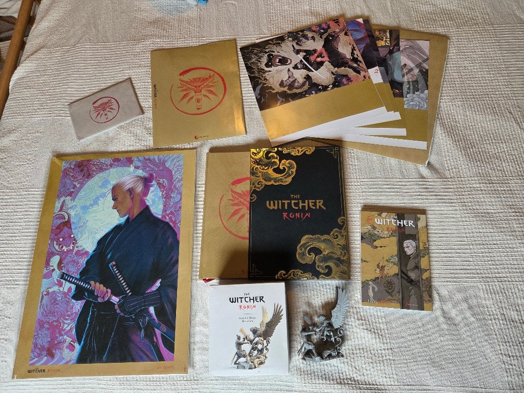 The Witcher Ronin Kickstarter Deluxe Wanderer Edition, Ophalen of Verzenden, Zo goed als nieuw