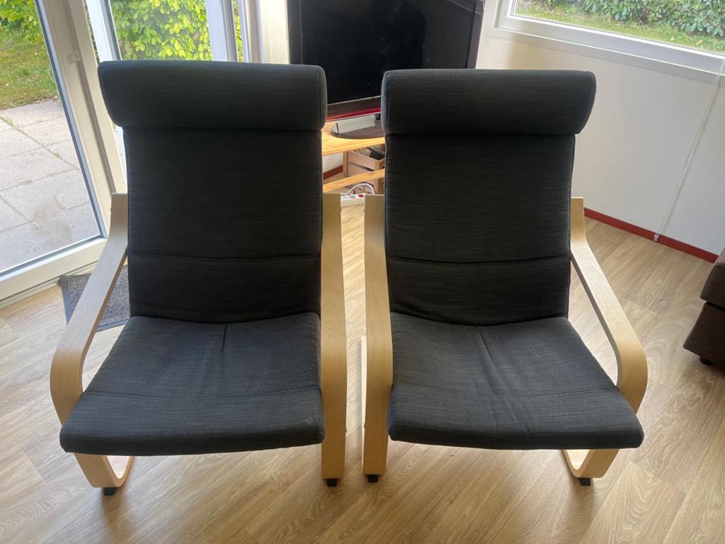IKEA Poäng fauteuil - Zeer goede staat, Huis en Inrichting, Fauteuils, Ophalen, Zo goed als nieuw, Hout