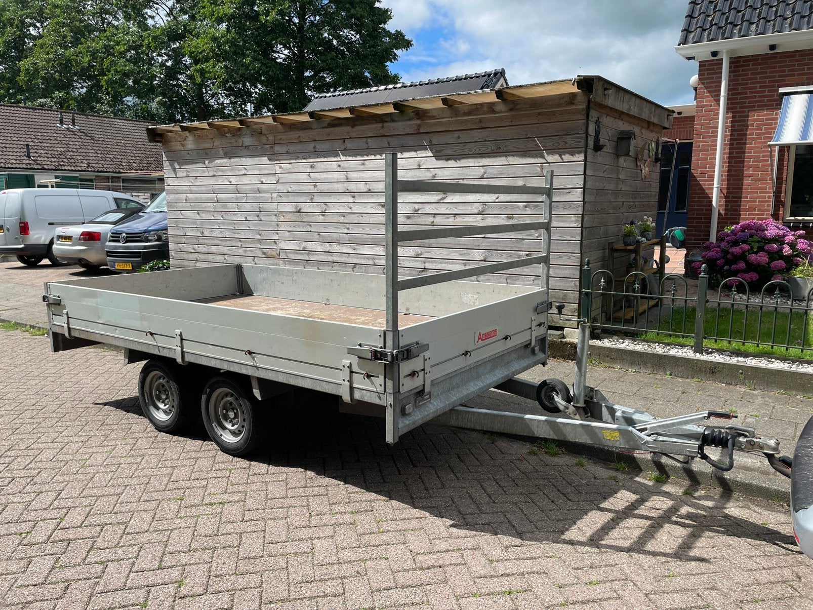 Anssems PSX Aanhanger 325x180|2500kg!|2018|Bindogen|Nethaken, Auto diversen, Aanhangers en Bagagewagens, Zo goed als nieuw, Ophalen