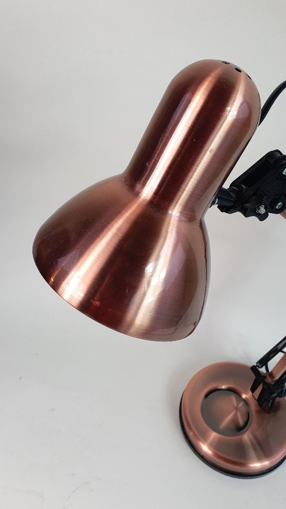 Bronzen tafellamp, bureaulamp, Present Time. S37, Tweedehands verkoop, Tweedehands verkoop, Gebruikt, Ophalen of Verzenden