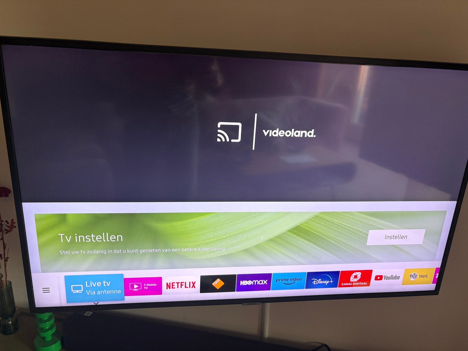 Samsung UE43RU7105, Ophalen, LED, 50 Hz, Zo goed als nieuw