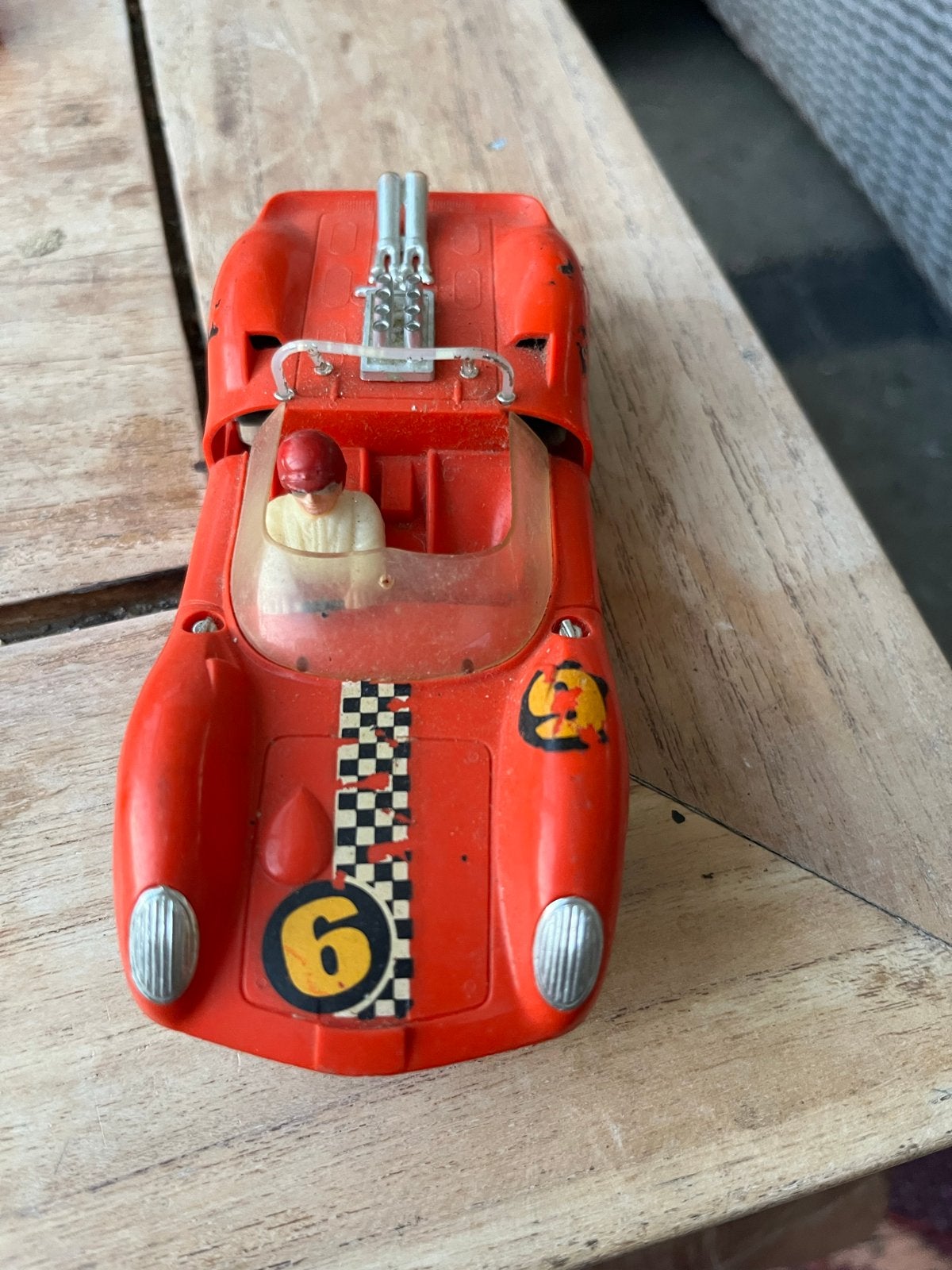 Fleischmann H0 Auto Rallye 3210 Raceauto Rood, Overige merken, Gebruikt, 1:50 of kleiner, Auto