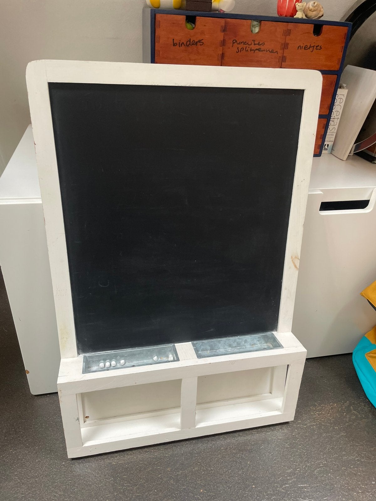 magnetisch krijtbord /Magnetic chalkboard / memo board, Ophalen, Gebruikt, Overige typen