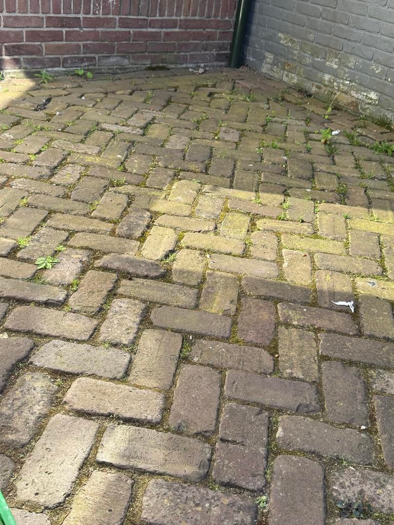 Gebruikte gebakken klinkers, Tuin en Terras, Tegels en Klinkers, Ophalen, Overige materialen, Gebruikt, Klinkers