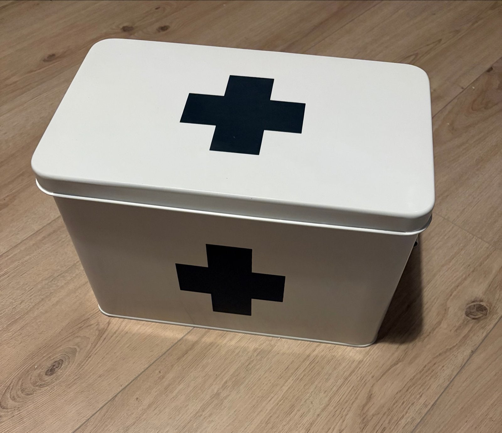 Verband doos hema, Ophalen, Overige stijlen, Zo goed als nieuw, Metaal