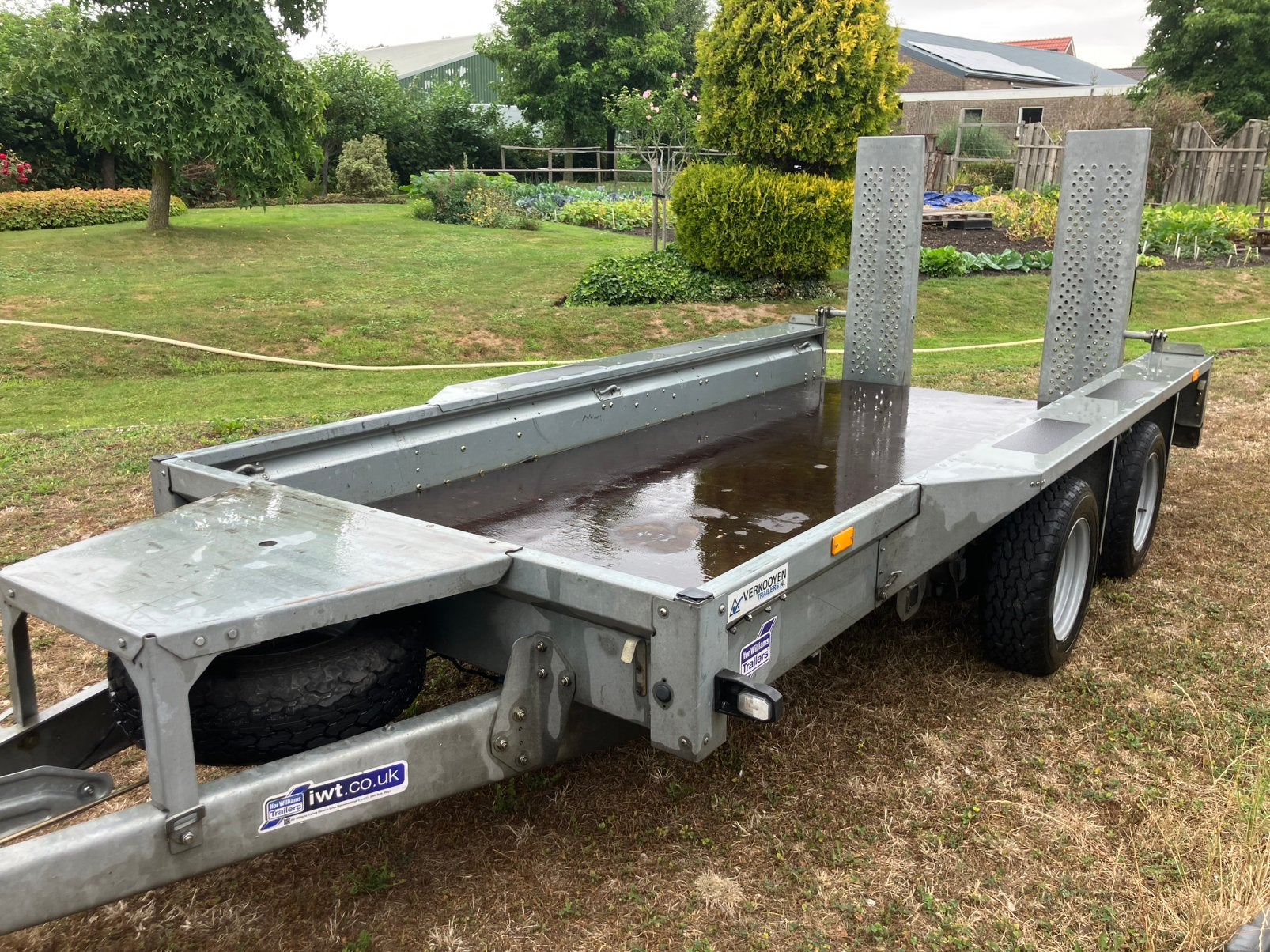 Ifor Williams GX125 HD machine transporter, Auto diversen, Aanhangers en Bagagewagens, Ophalen, Zo goed als nieuw