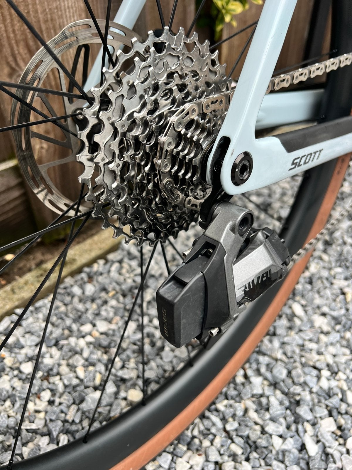 Scott Addict 20 Gravel XL/58 SRAM Rival AXS Carbon Wielset, 28 inch, Carbon, Heren, Zo goed als nieuw