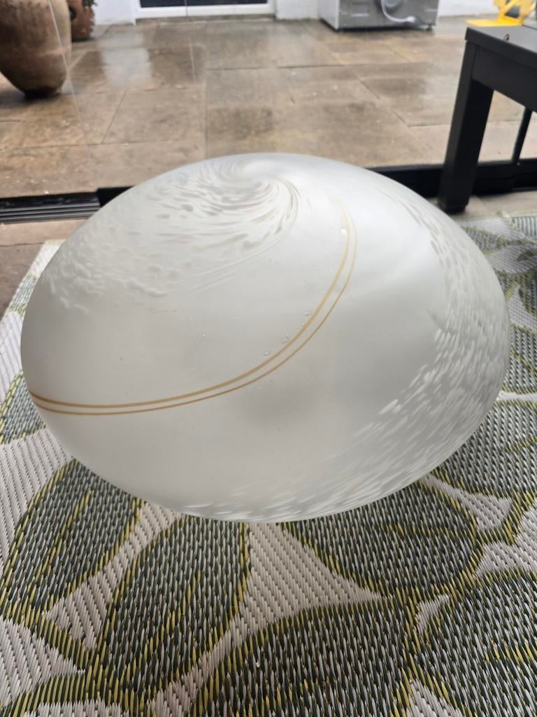 Murano glas lampenkap, Ophalen of Verzenden, Zo goed als nieuw, Glas, Minder dan 50 cm