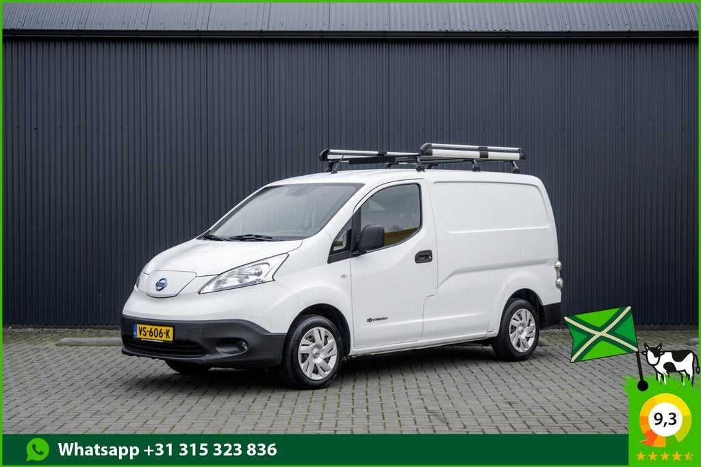 Nissan E-NV200 | Camera | Navi | Stoel/Stuurverw | Cruise |, Gebruikt, Zwart, Wit, Origineel Nederlands