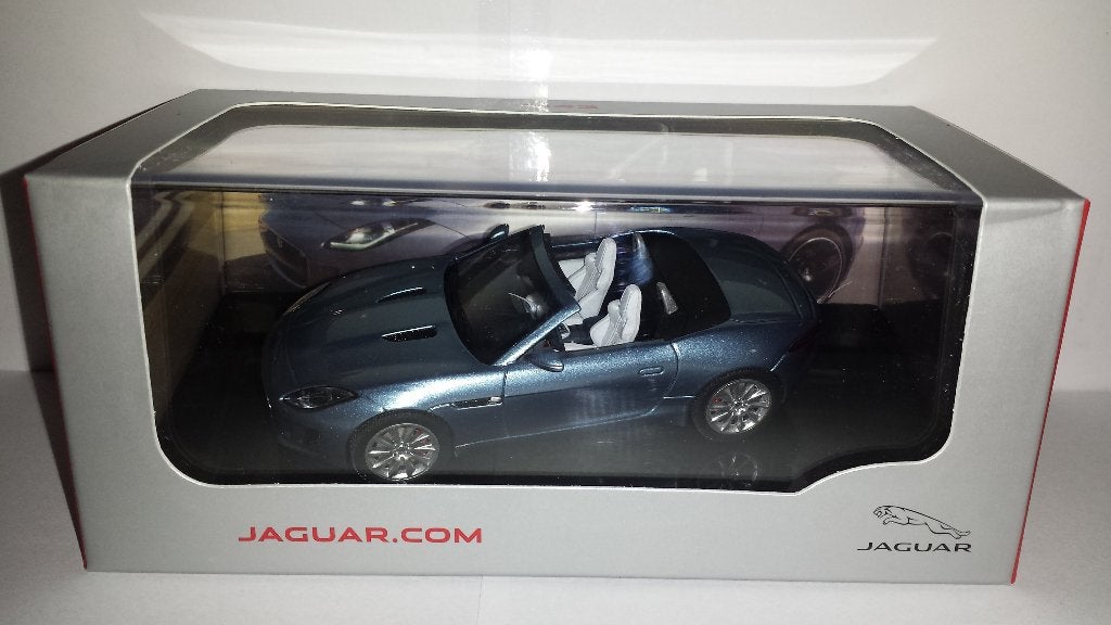 Ixo 1:43 Jaguar F-Type V8 S cabrio satellite grey nieuw, Ophalen of Verzenden, Nieuw, Auto, Overige merken