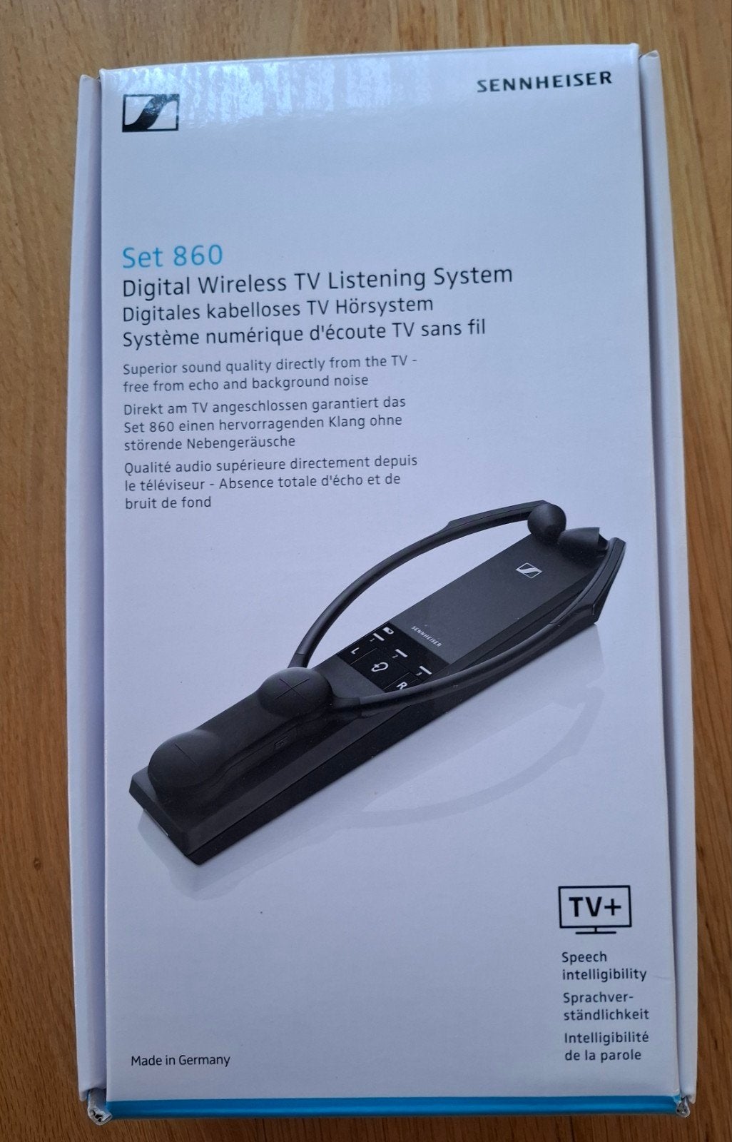 Sennheiser set 860, Audio, Tv en Foto, Koptelefoons, Ophalen of Verzenden, Zo goed als nieuw, Grijs, Sennheiser