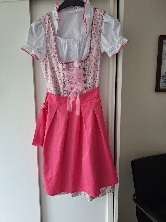 Dirndl met schort, Ophalen of Verzenden, Overige thema's, Kleding, Maat 36 (S)