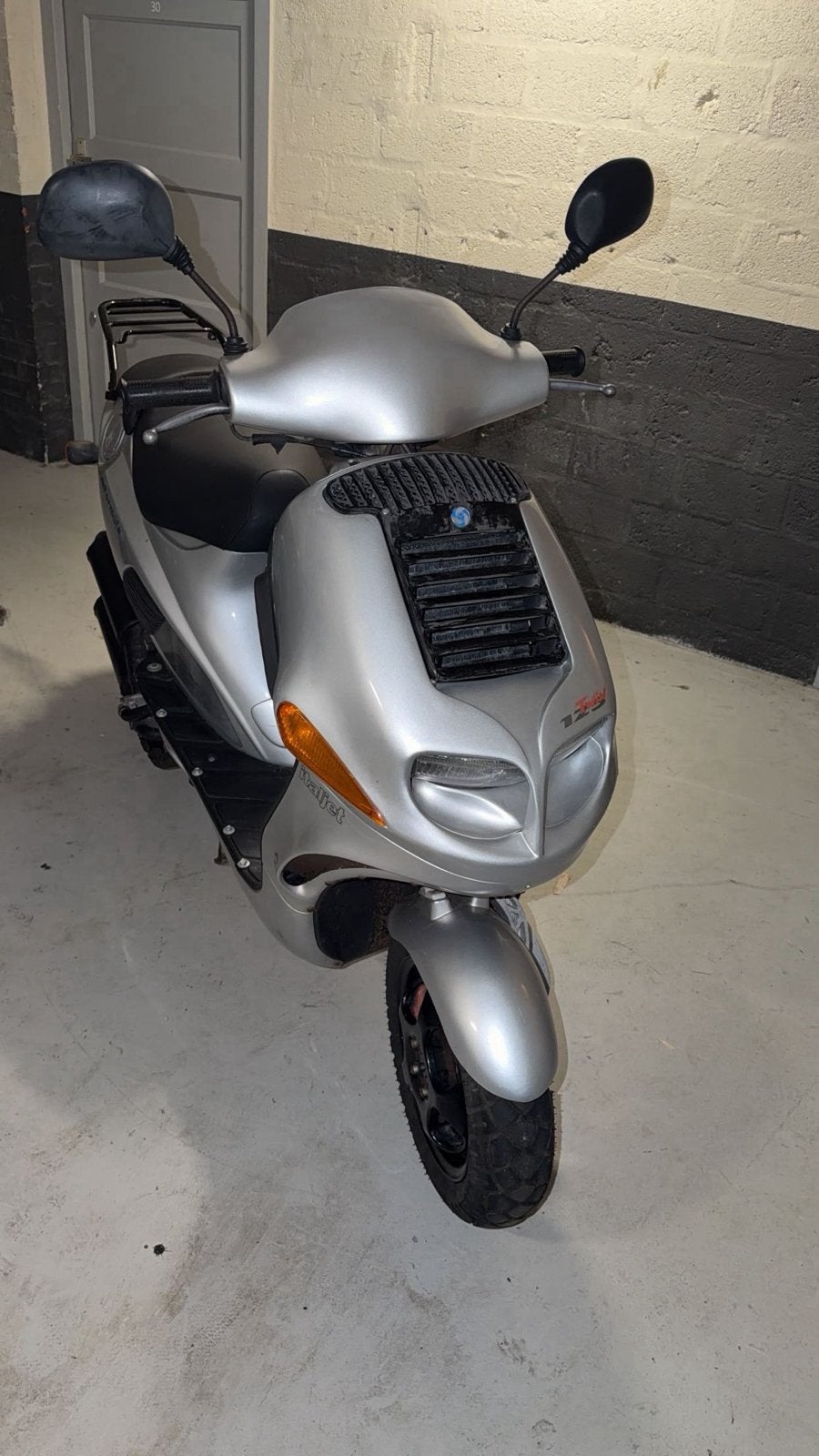ZELDZAME Italjet 125cc twin cilinder Tekoop/Teruil, Fietsen en Brommers, Ophalen of Verzenden, Gebruikt, Maximaal 45 km/u, Tweetakt