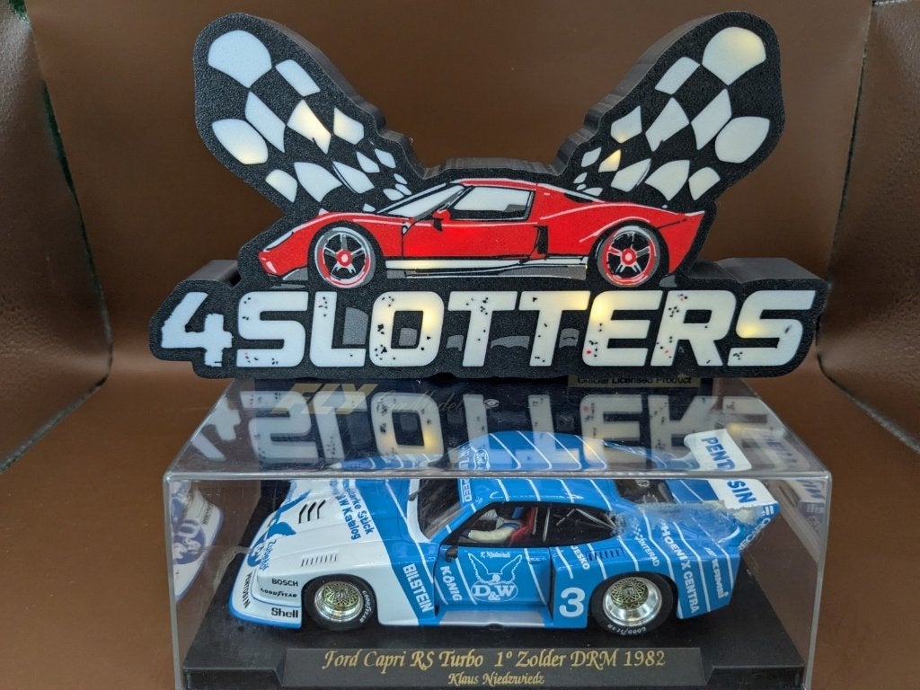 Fly Ford Capri RS Turbo #3 Zakspeed 1e Zolder DRM 1982, Verzenden, Nieuw, Elektrisch, Overige merken