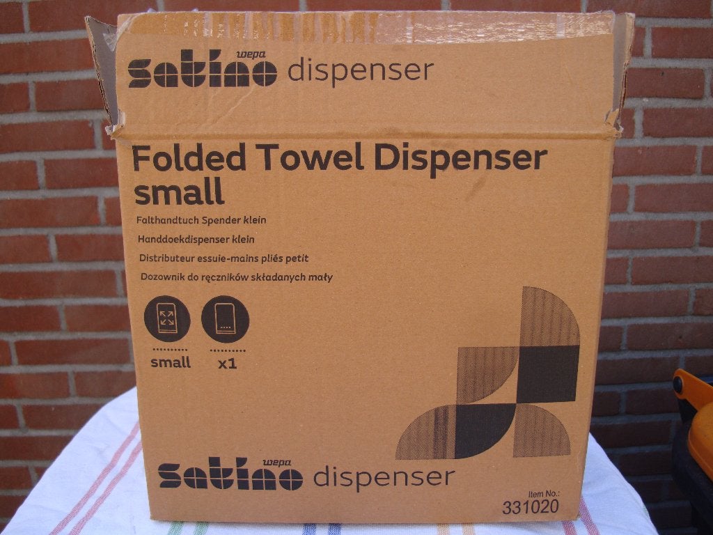 satino dispenser folded towel dispenser, Ophalen of Verzenden, Nieuw, Toilet