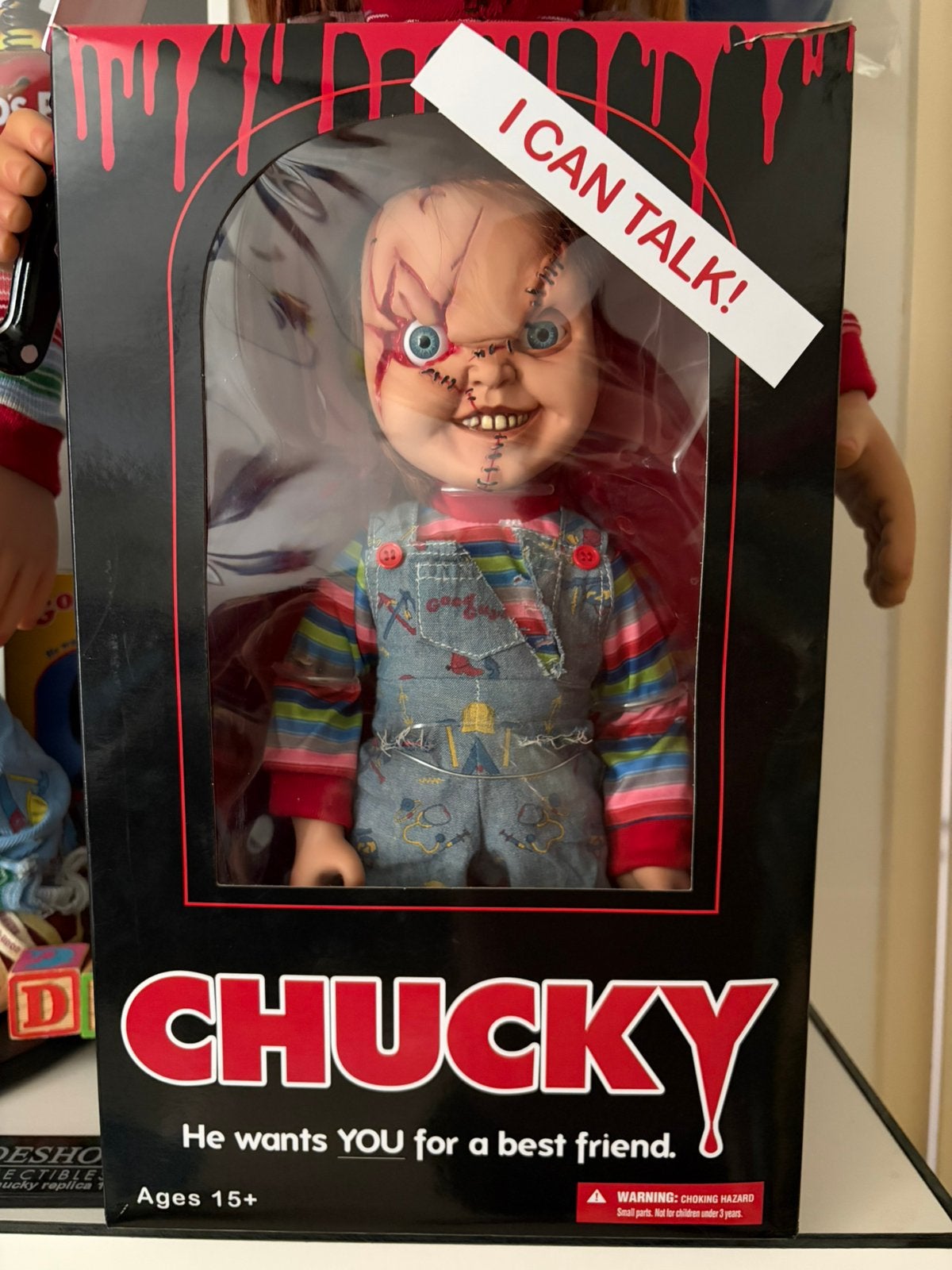 Chucky pop Mezco 14” bride of chucky pop, Verzamelen, Ophalen of Verzenden, Nieuw