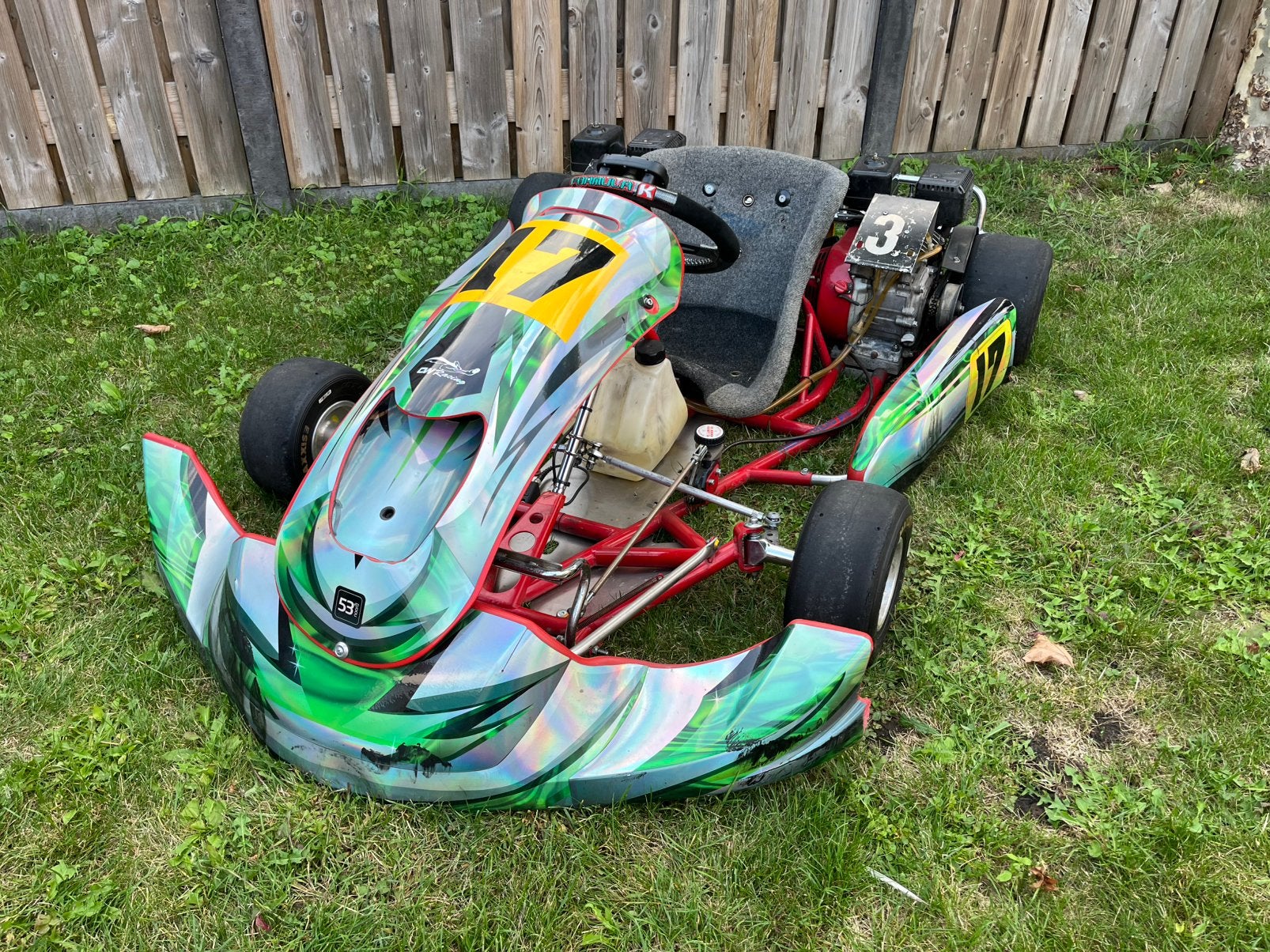Prokart kart Honda GX 160, Sport en Fitness, Karting, Ophalen, Gebruikt, Kart