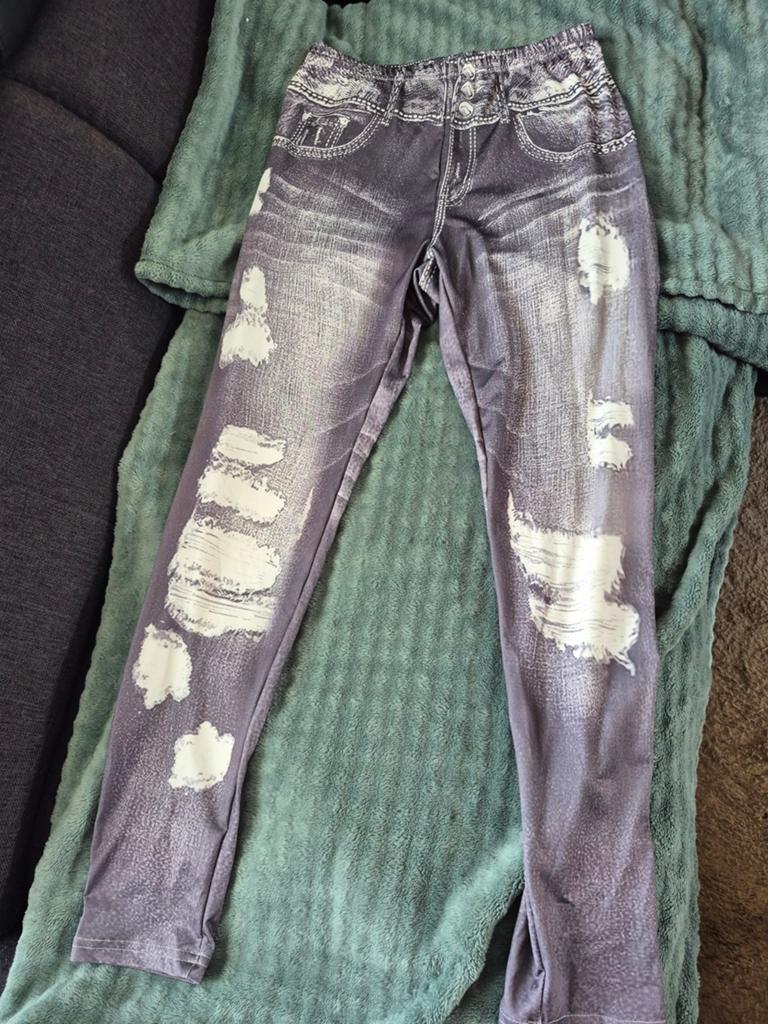 Legging, Kleding | Dames, Spijkerbroeken en Jeans, Ophalen of Verzenden, Nieuw, Blauw, W28 - W29 (confectie 36)