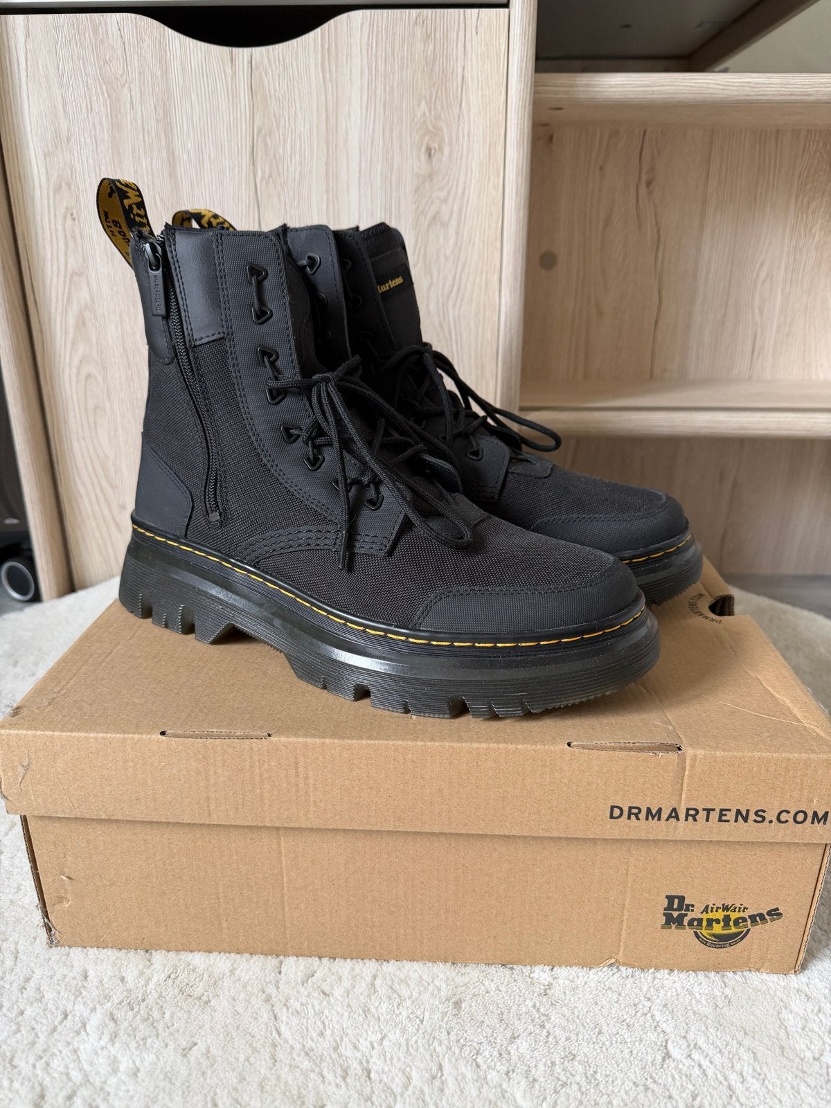 Dr. Martens Tarik Zip Boots Zwart - Maat 45 - nieuw, Ophalen of Verzenden, Nieuw, Zwart, Boots