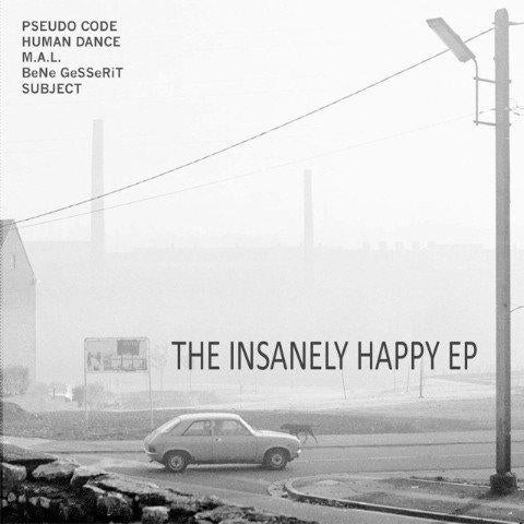 the insanely happy ep/v/a-electronic/punk/minimal-250 copies, Gebruikt, Verzenden, 7 inch, Rock en Metal