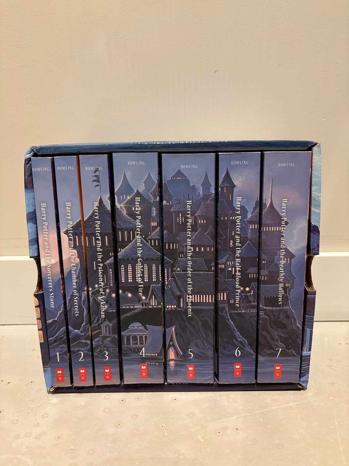 Complete Harry Potter Boxset (oroginele prijs €95), Ophalen of Verzenden, Zo goed als nieuw, Europa overig