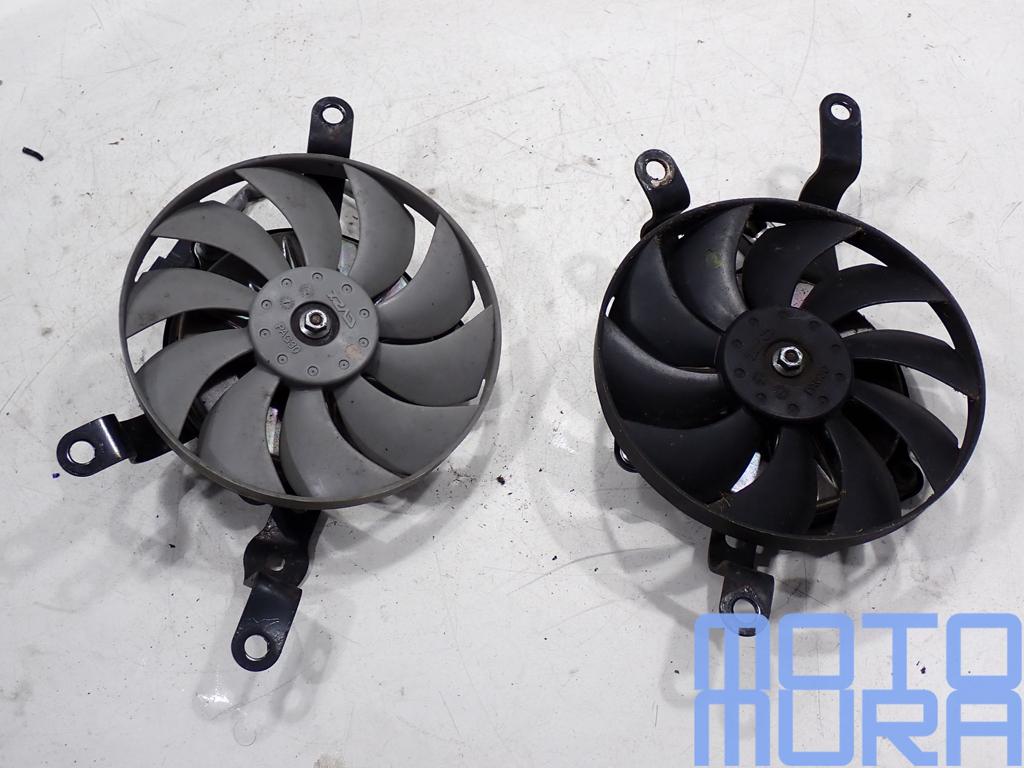 Yamaha YZF-R6 2006 - 2017 koelvin RJ11 RJ15 YZF R6 koelfan, Gebruikt, -, -, Ophalen of Verzenden