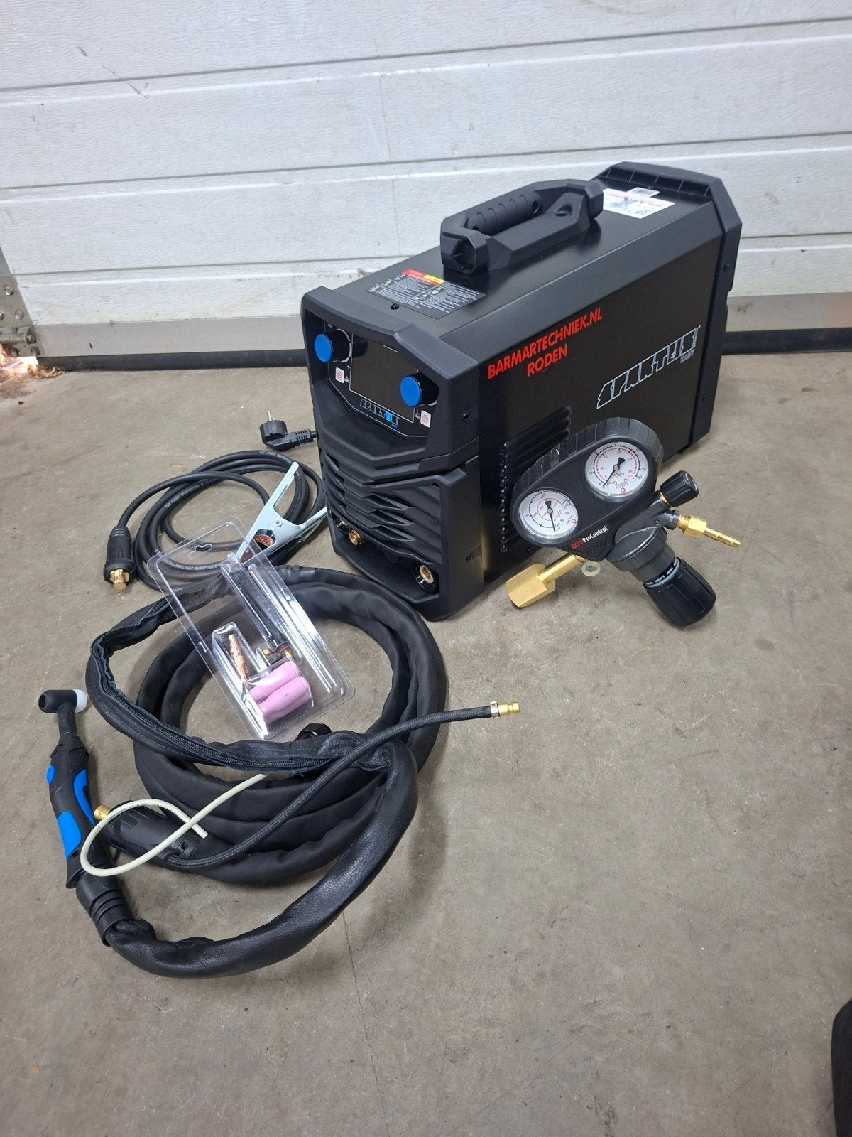 AC/DC 200A Puls TIG Lasmachine Spartus - Alu/Staal/RVS, Doe-het-zelf en Verbouw, Gereedschap | Lasapparaten, Ophalen, Nieuw, 150 tot 250 ampère