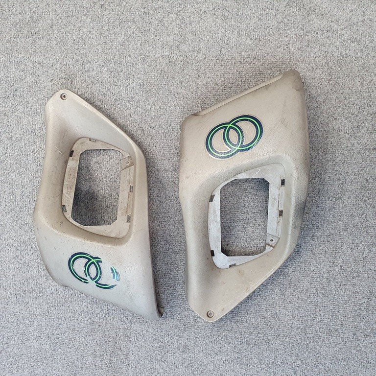 Radiatorkap Gilera Runner links + rechts kappen grijs 227, Ophalen of Verzenden, Gebruikt, Kap, Overige merken